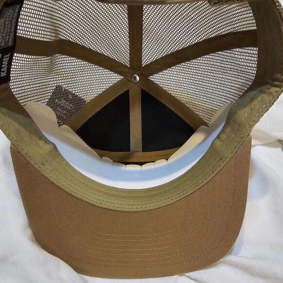 Kamel 707 (New) Mesh Adjustable Premium‎ Hat Brown - Picture 5 of 6